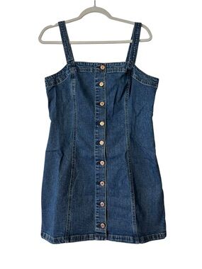 GAP Light Wash Denim Mini Dress